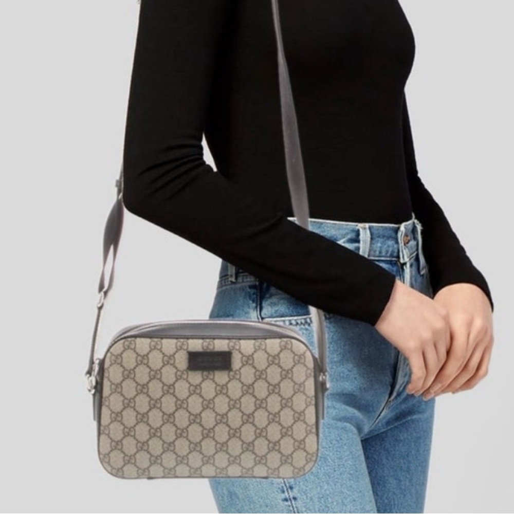 Gucci Gg Pattern Large Camera Bag - image 7